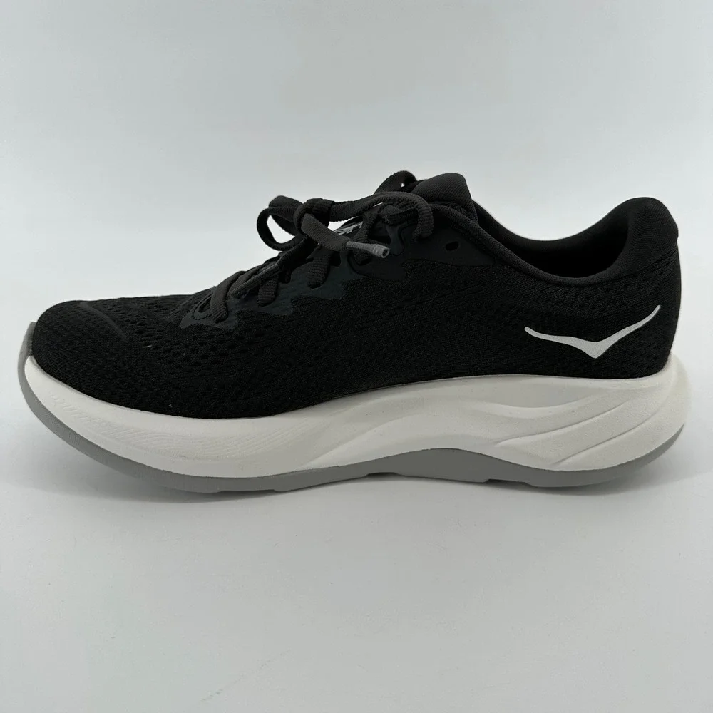Hoka Rincon 4 Womens Running Shoes Black White 1155131 BWHT Size 7B